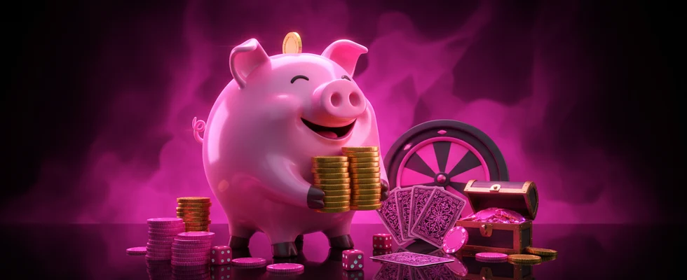 225% Bonus bis CHF 1'500 + 100 Freispiele für neue Schweizer Spieler - Piggy Casino